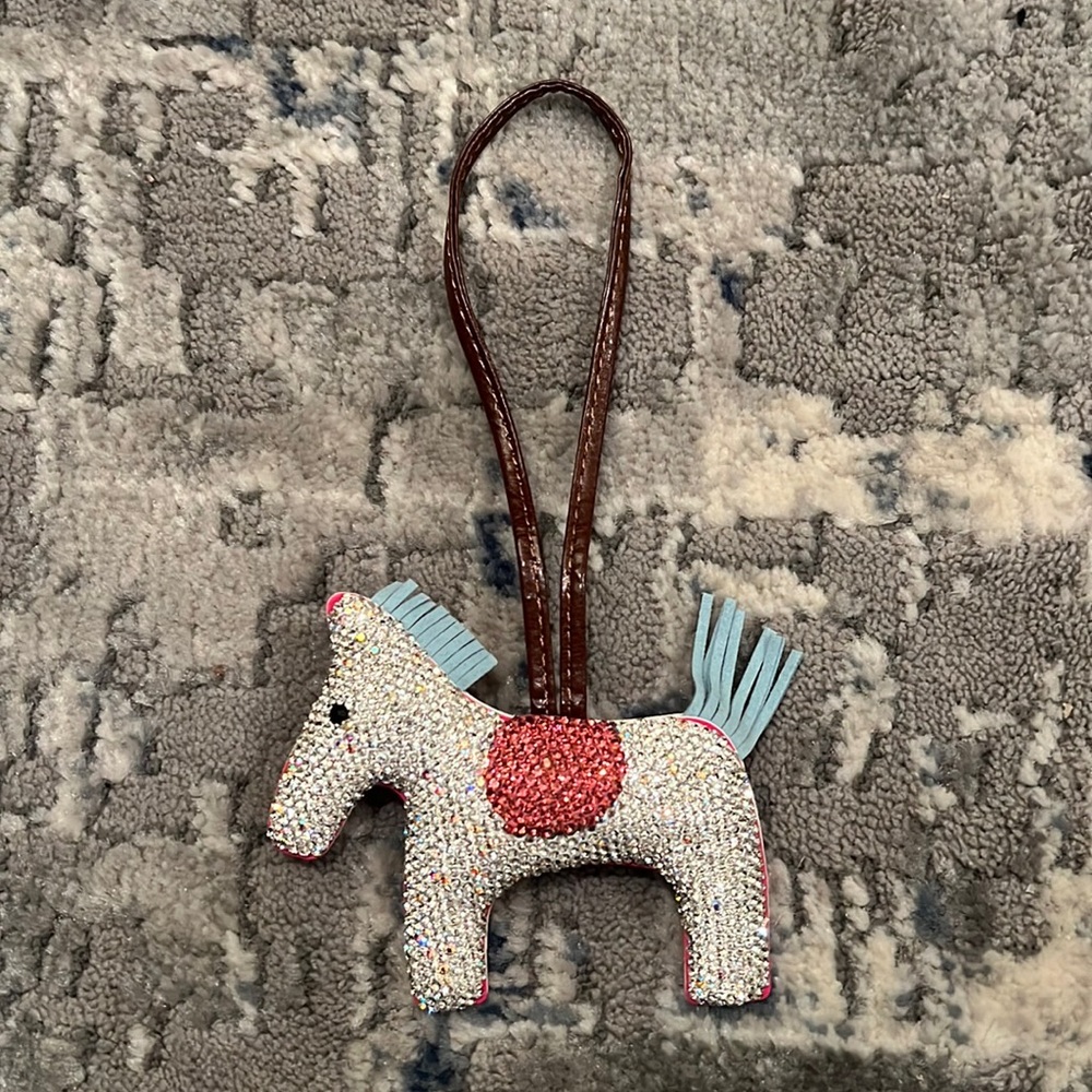 Beautiful Keycharm with Rhinestone Decor